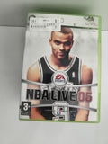 Jeu Xbox NBA Live 06 EA Sports basketball PAL Xbox Live