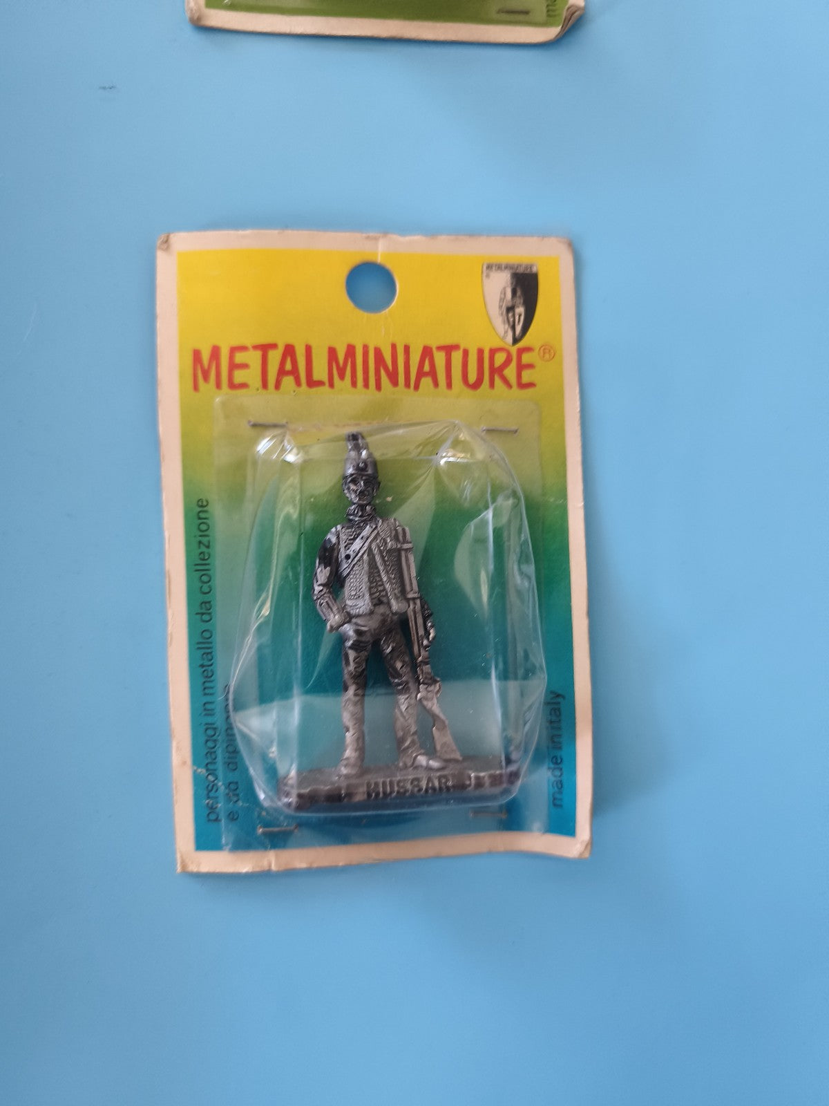 Vintage figurine soldat en métal ancien miniature plomb collection rare rétro