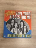 Vinyle 45T Brotherhood of Man Save Your Kisses For Me Eurovision 76 pochette cou