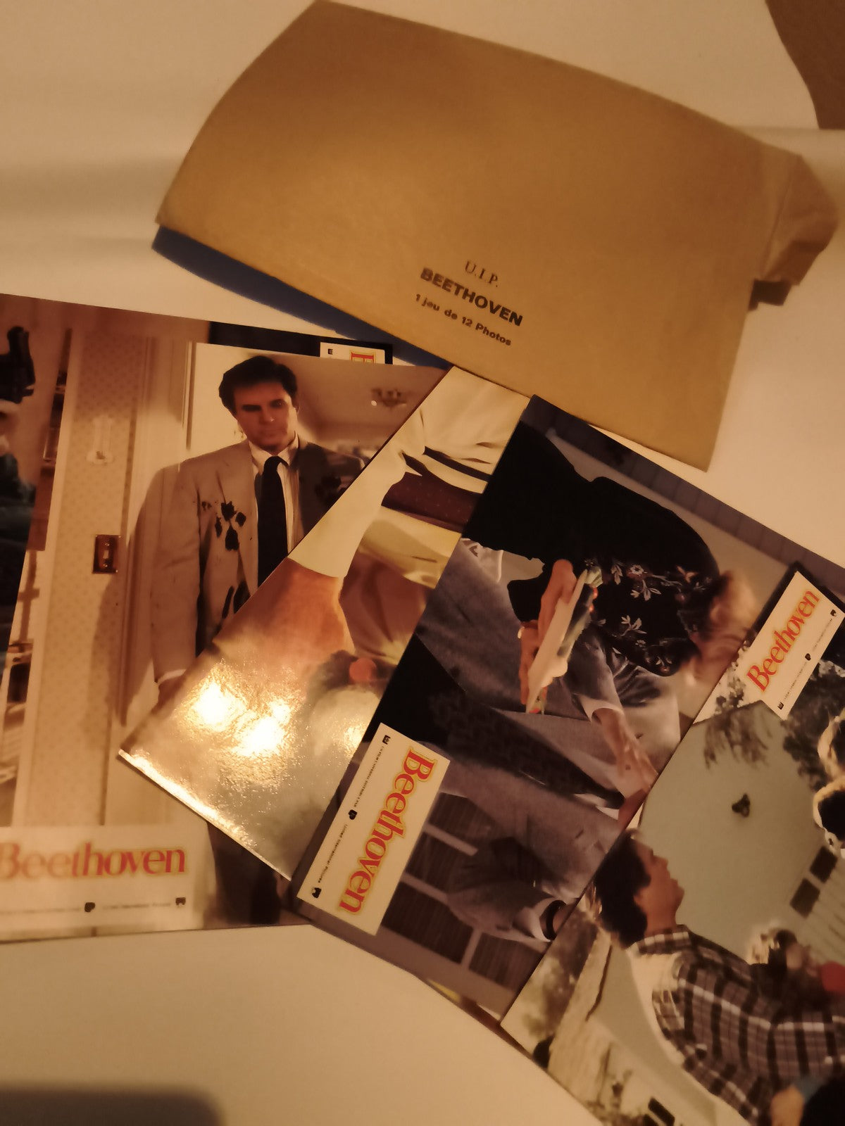 Lot photos cinéma BEETHOVEN jeu 12 U.I.P. lobby cards film