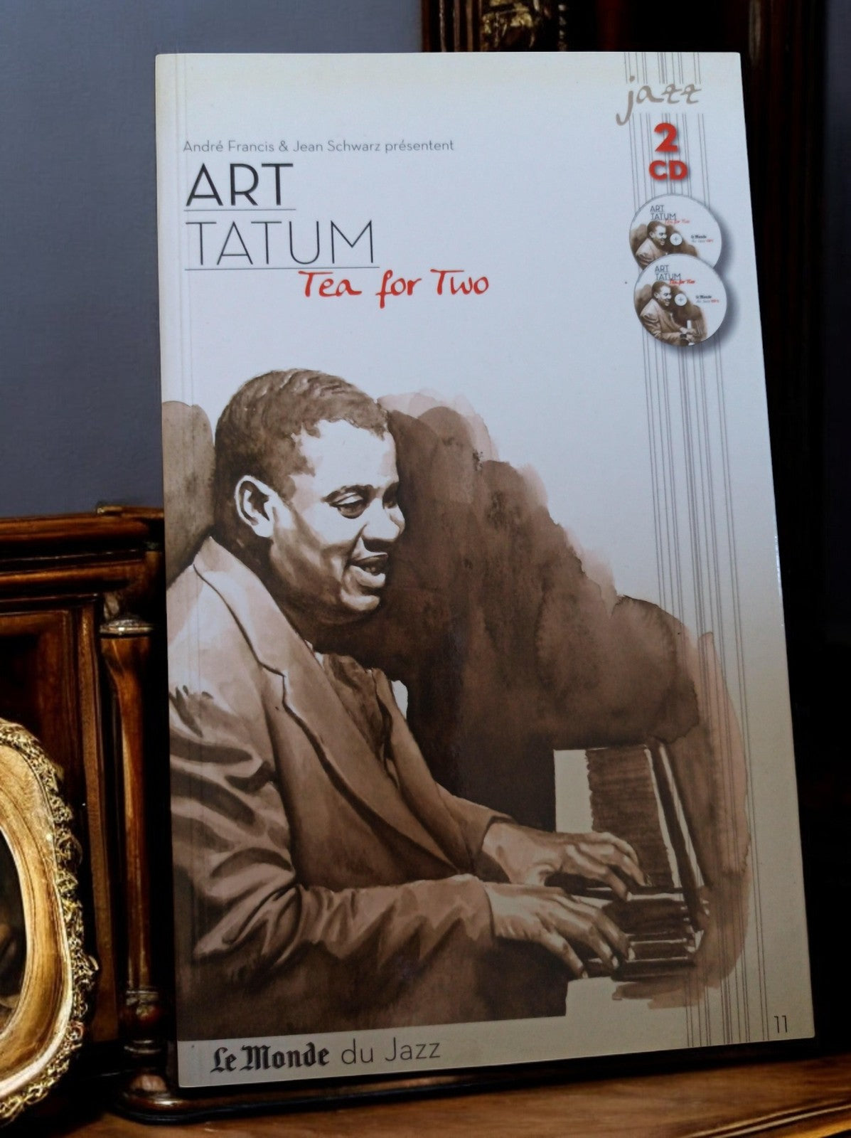 CD Art Tatum Tea for Two Jazz Piano Vintage 2CD Le Monde du Jazz Occasion