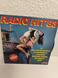 Vinyle 33 tours RADIO HIT 83 compilation pop années 80, pochette couleur