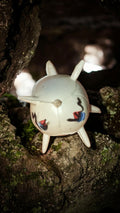 Figurine Pokémon Silcoon 2005 PVC blanc, jouet vintage R/LW rare