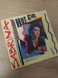 Vinyle 45 tours rétro Sabrina ancien disque collector chanson pop vintage