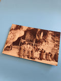 Carte postale ancienne vintage Lourdes France collection rétro paysage Pyrénées