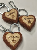 Lot porte-clés Saint Valentin amour cadeau idéal accessoires clés