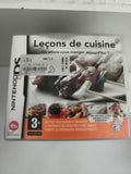 Jeu Nintendo DS Leçons de cuisine boîte, jeu éducatif recettes, Touch Generation