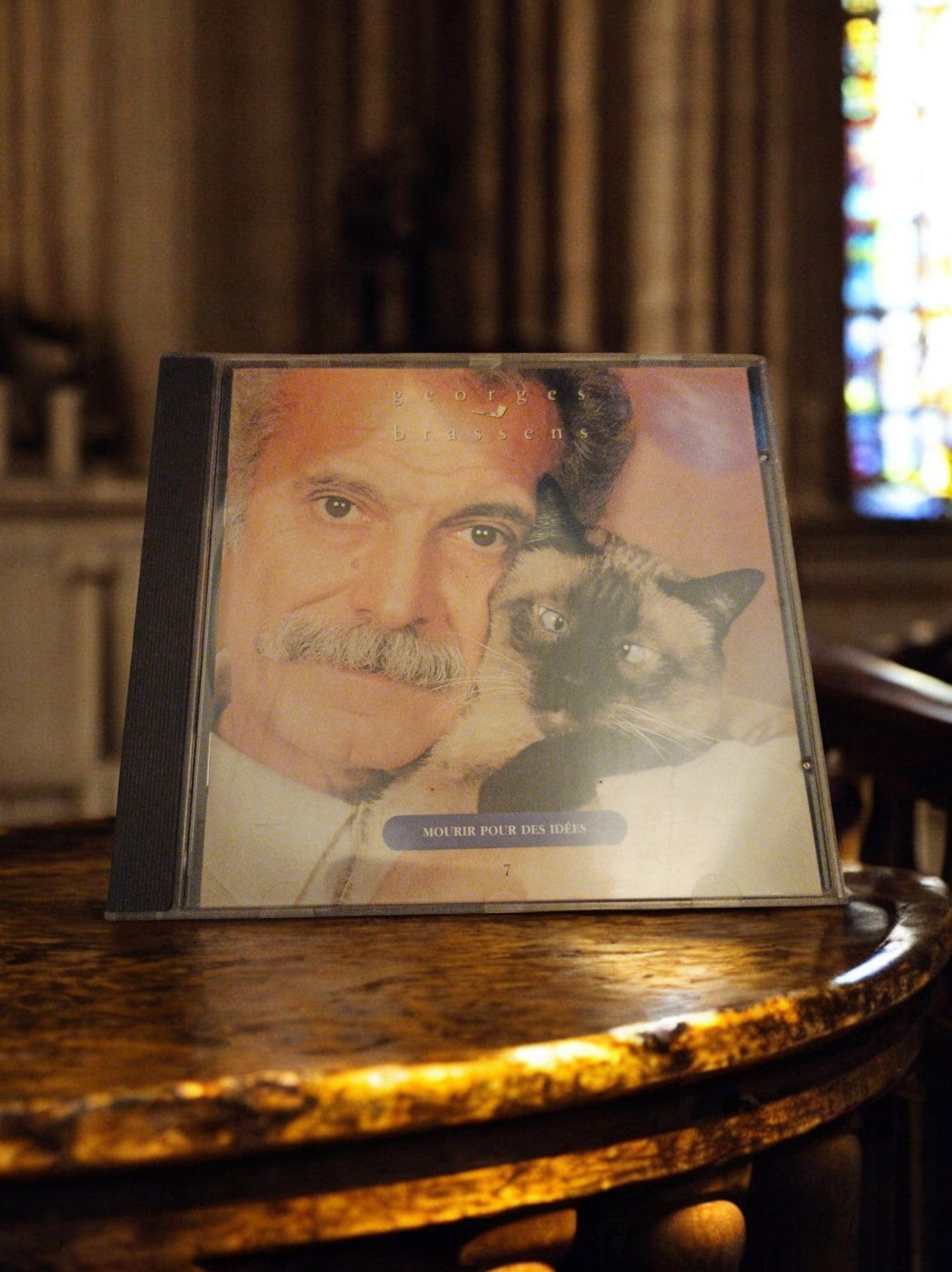 CD Georges Brassens Mourir pour des idées chanson française classique