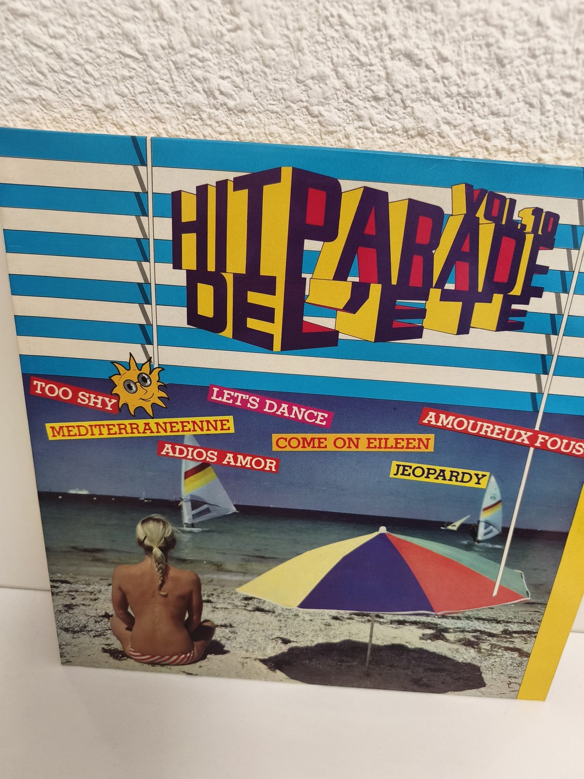 Vinyle 33 tours Hit Parade de l’Été Vol.10 pochette plage années 80