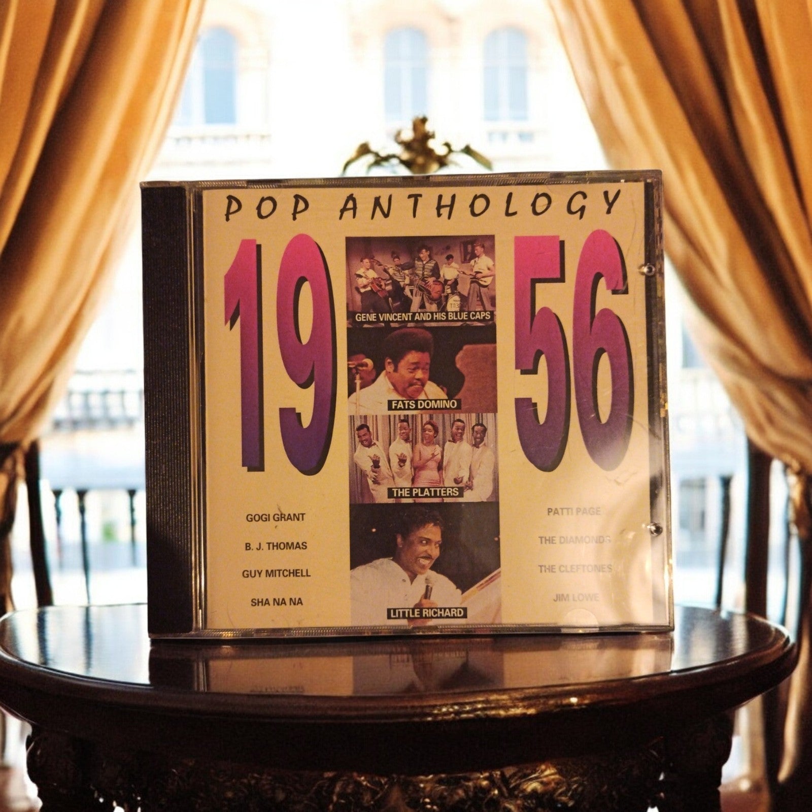 CD compilation Pop Anthology 1956 – vintage, Fats Domino, Little Richard