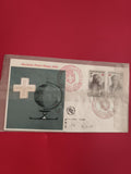 Lettre FDC Croix-Rouge 1959 Châlons-sur-Marne timbres France philatélie (Ref 1)