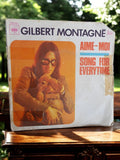 Vinyle 45T Gilbert Montagné Aime-Moi CBS 8183 Vintage Chanson Française