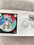 Enveloppe 1er jour OTAN 1959 Paris, Anniversaire, timbre 50c, philatélie ancienn