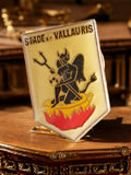 Pin's vintage Stade Vallauris football émaillé rétro diable blason