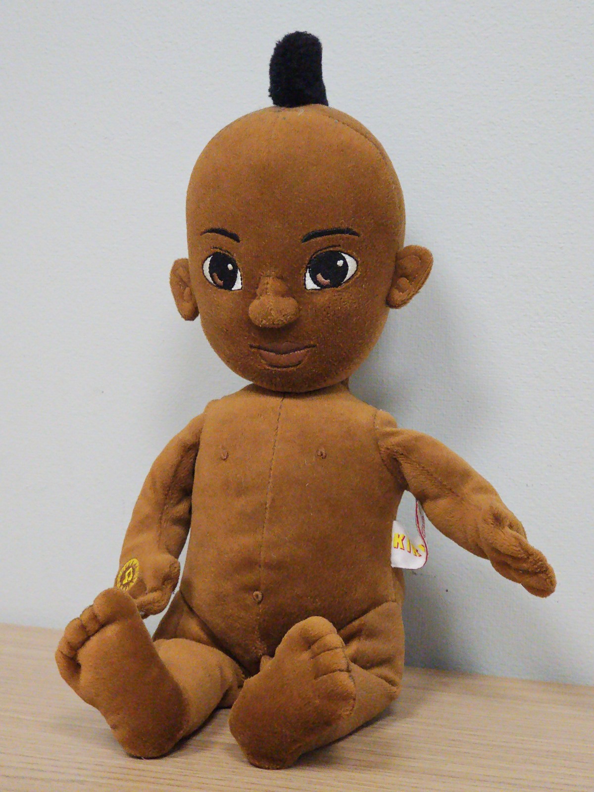 Kirikou peluche vintage 2005 ancien jouet rare collection, état bon, collector