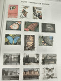 Timbres S. Tomé e Príncipe papillons monuments Db obliterés Saint Thomas