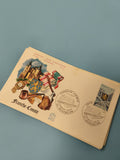 Enveloppe premier jour d?émission FDC Franche-Comté illustrée timbre France