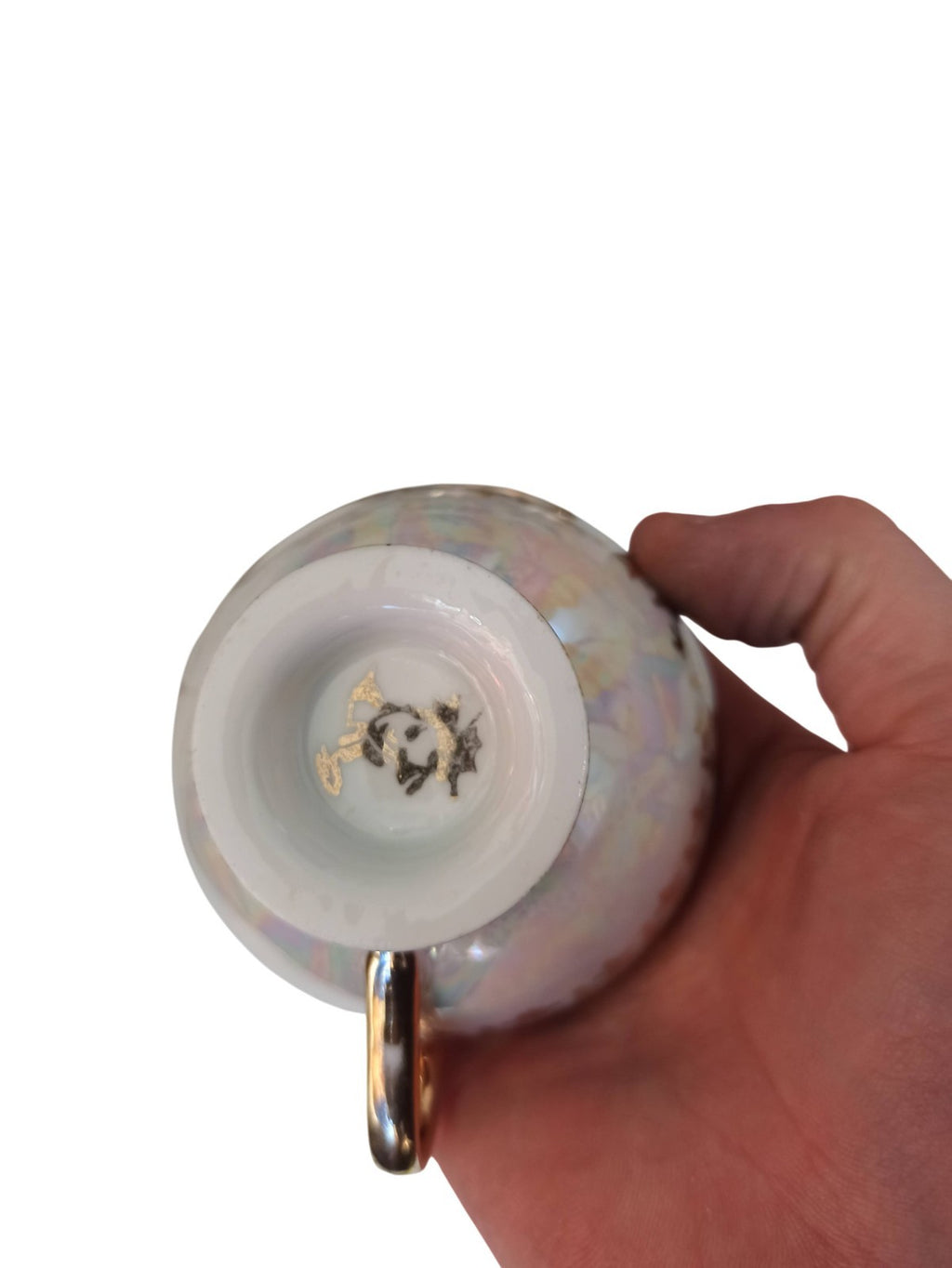 Service à thé ancien porcelaine japonaise vintage, dorures, scènes galantes comp