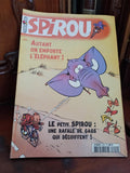 Magazine Spirou vintage n°3402 années 2000 – couverture éléphant, BD humour