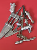Lot accessoires armes compatibles figurines Transformers robots jouets