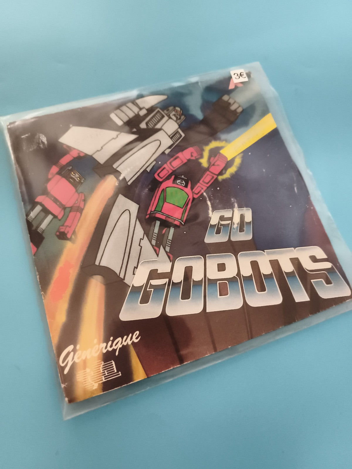 Vinyle 45T Go Gobots Générique dessin animé robots années 80