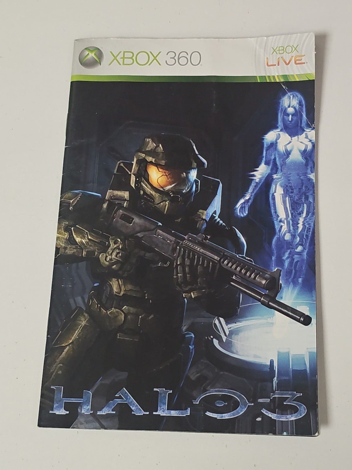 Notice originale Halo 3 Xbox 360 manuel d'instructions jeu vidéo Microsoft