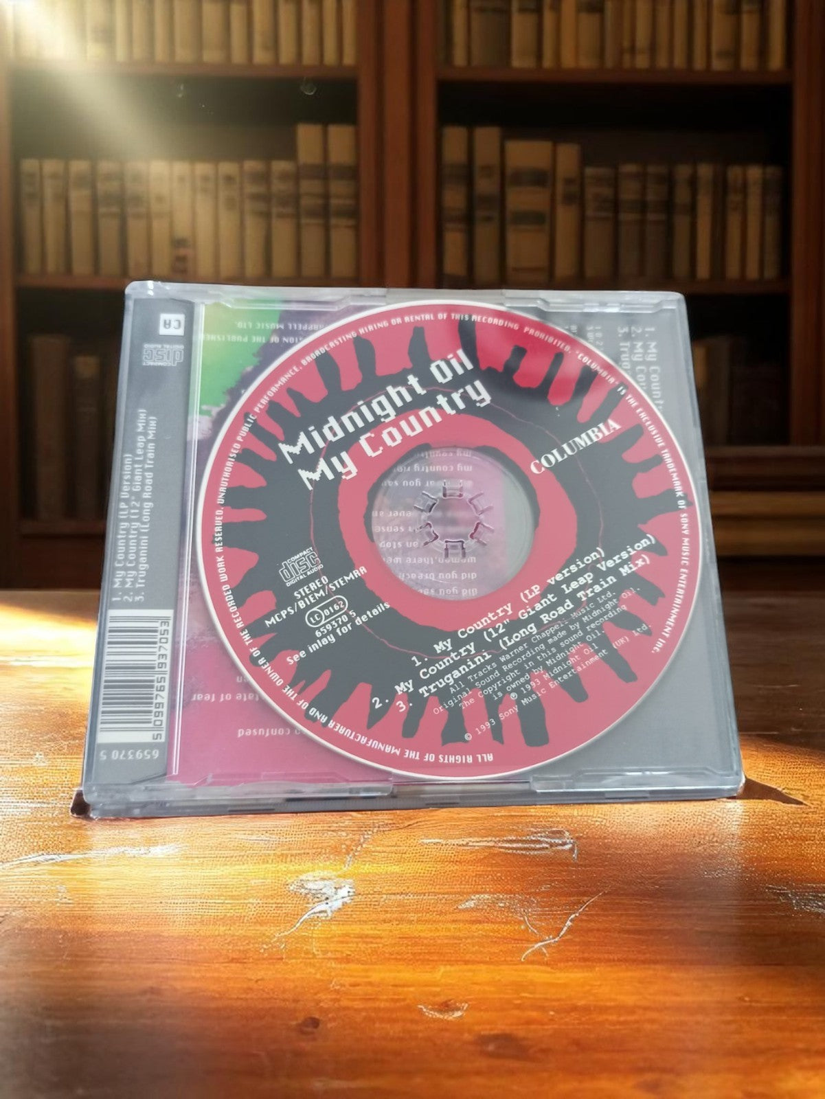 CD Midnight Oil My Country Columbia vintage 90s Maxi Single rock alternatif