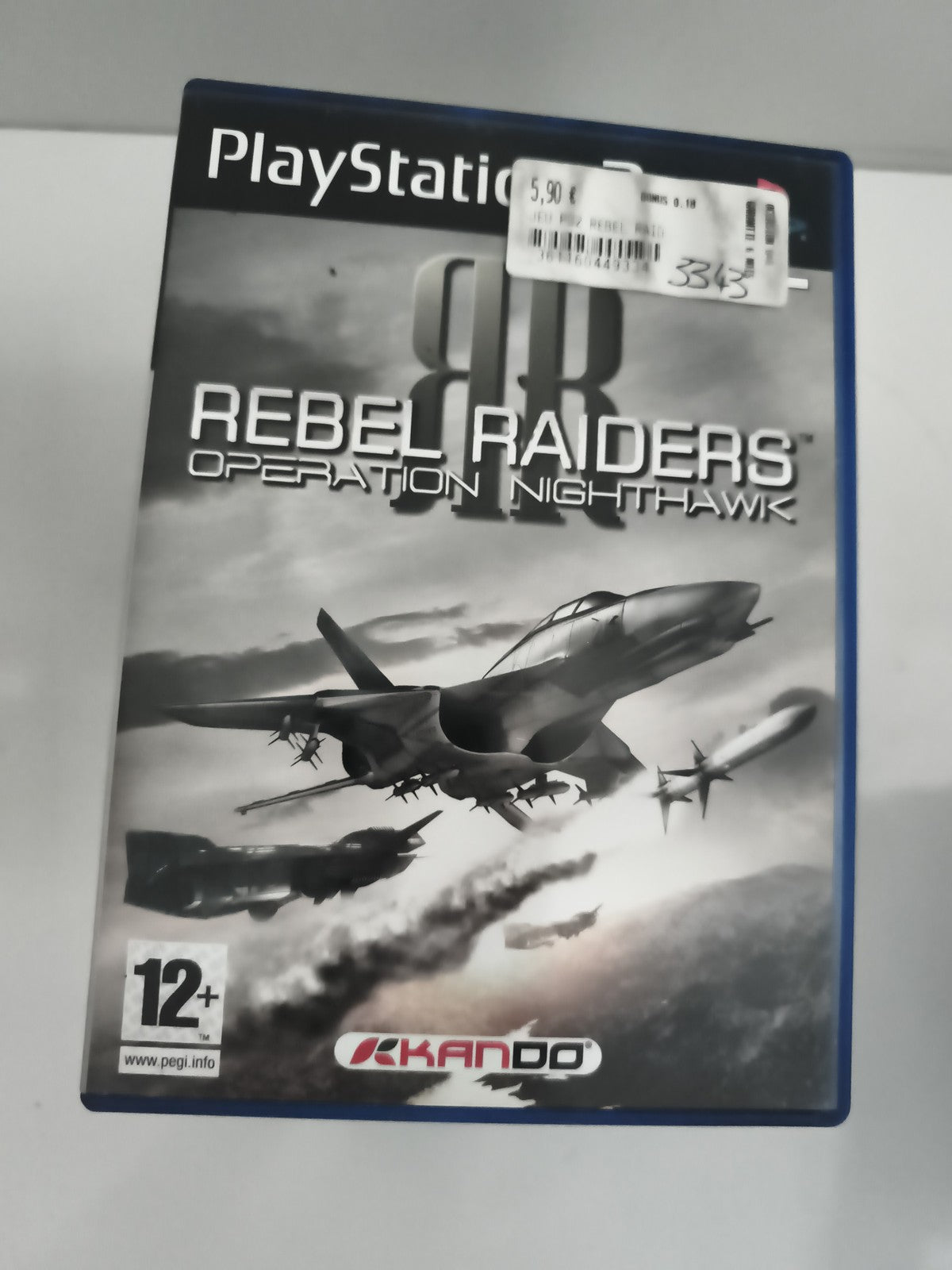 Jeu PS2 Rebel Raiders Operation Nighthawk PlayStation Kando avion combat