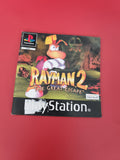 Notice originale seule pour Rayman 2 PlayStation PS1, manuel jeu vidéo Sony