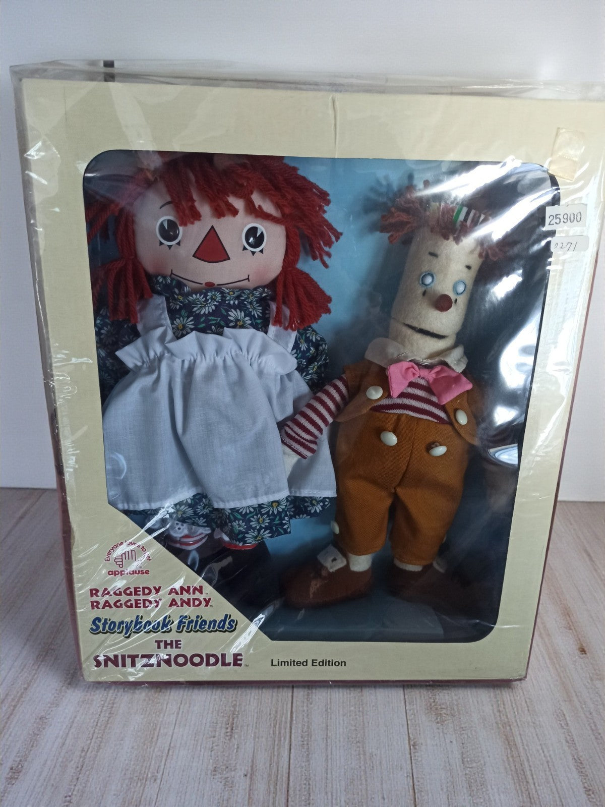 Poupées Applause Raggedy Ann Andy Storybook Friends Snitznoodle boîte édition li