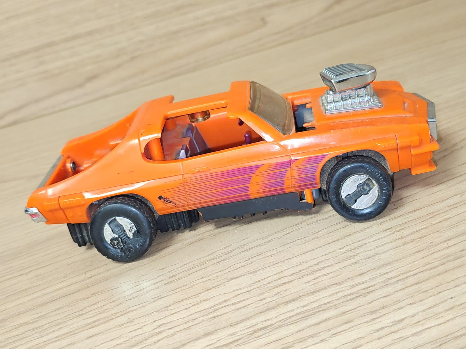 Masque Stinger Bruno Sheppard GTO vintage 1986, pièces jouet M.A.S.K. ancien