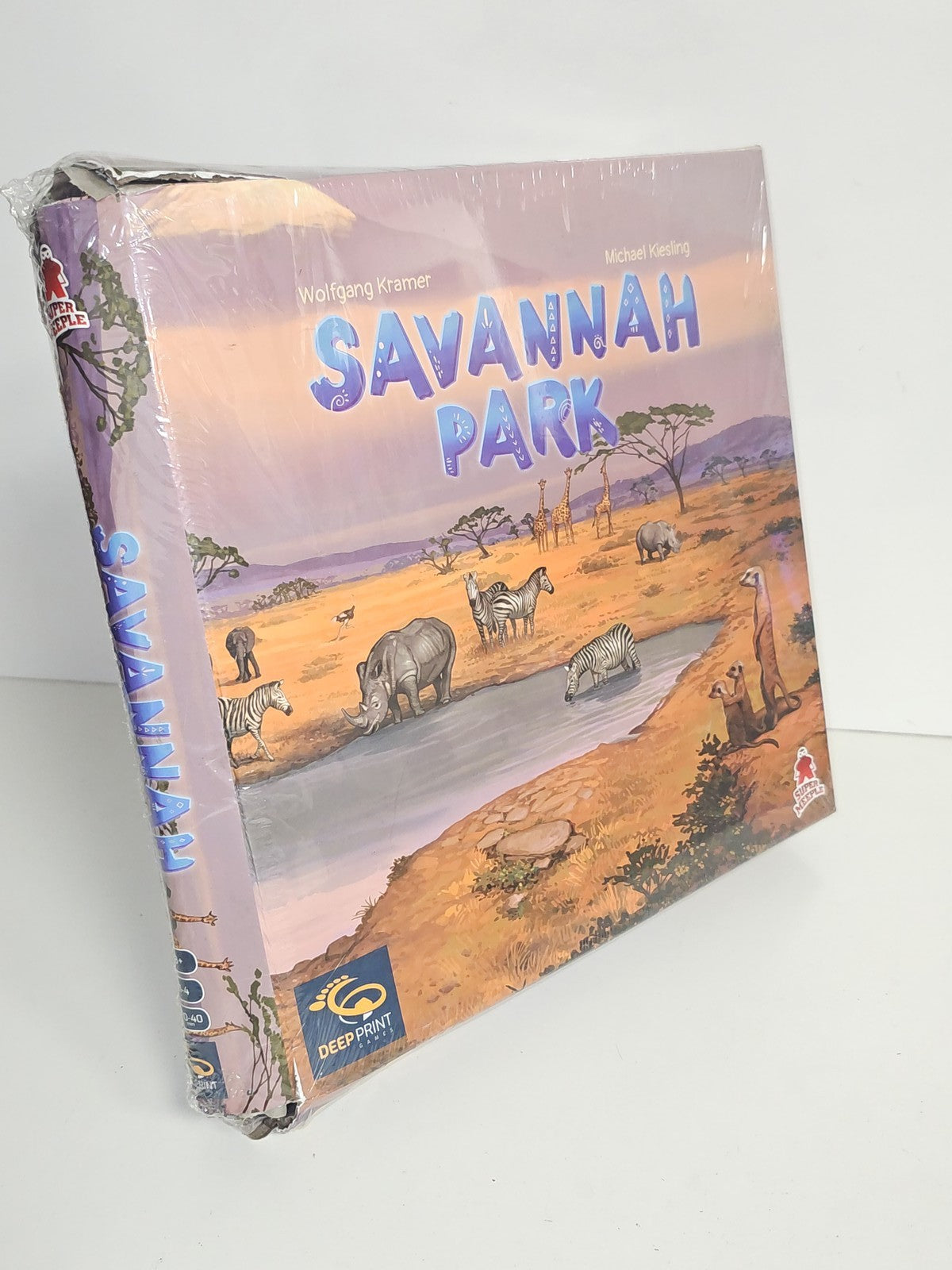 Savannah Park jeu de société 1 à 4 joueurs Deep Print Super Meeple 2021 complet