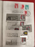 Lot timbres France oblitérés Marianne Lyon Toulon Aix Provence philatélie
