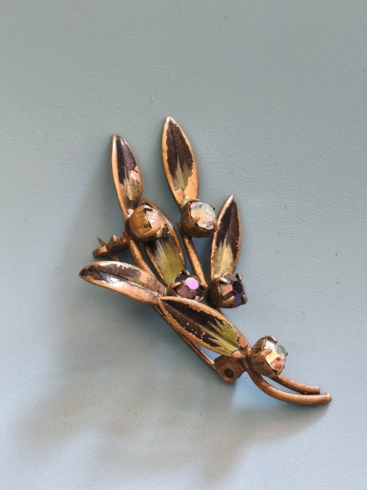 Broche rétro ancienne fantaisie vintage pour collection ou accessoire original