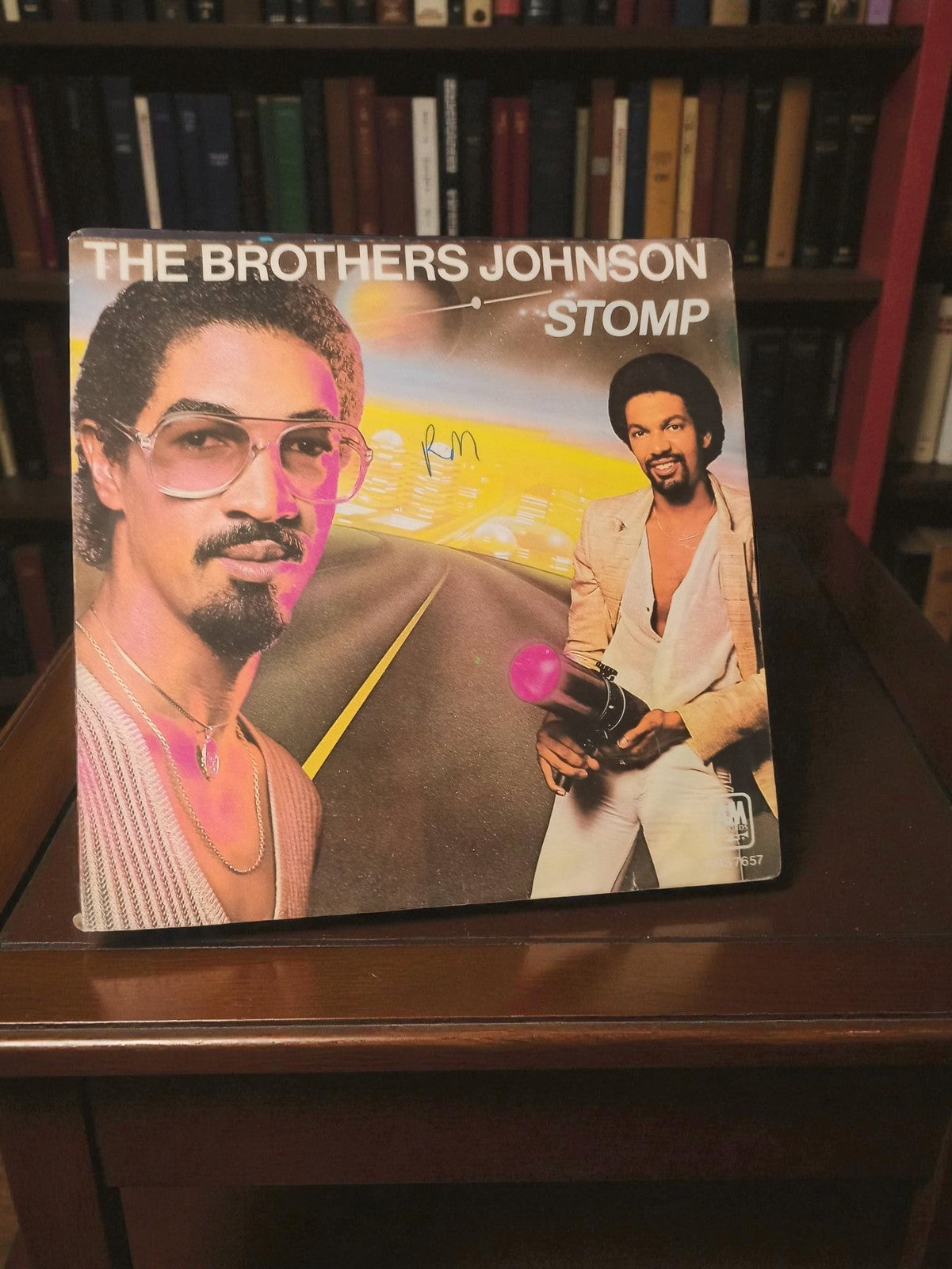 Vinyle 45 tours The Brothers Johnson Stomp vintage funk rétro état collection