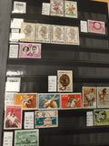 Timbres Belgique 1960-1961 animaux personnalités Europa philatélie lot thématiqu