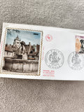 Lettre FDC Dole 1971 Premier Jour, timbre et cachet ancien philatélie