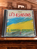 CD Vivaldi Les 4 Saisons Il Giardino Armonico musique classique pochette colorée