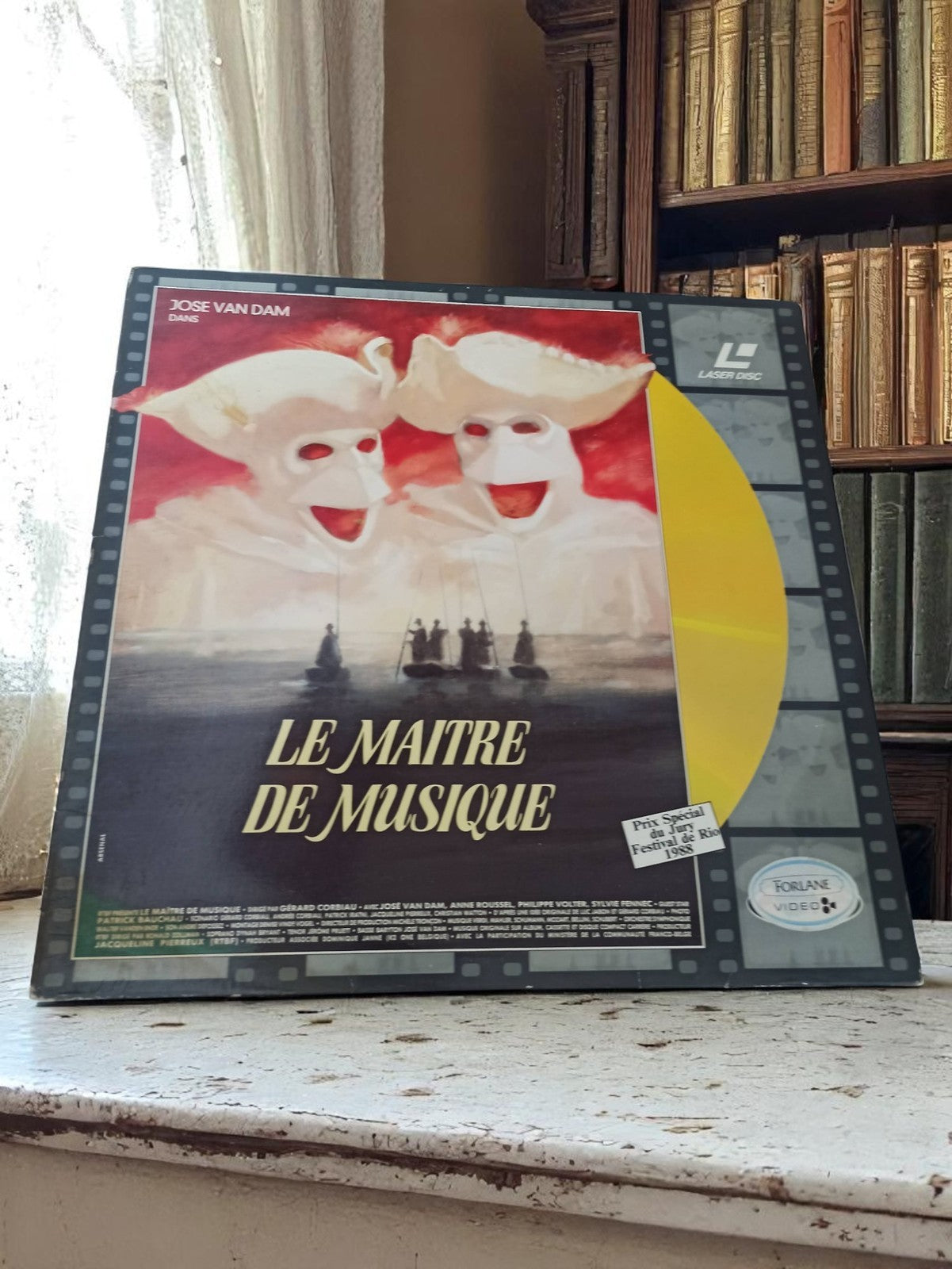 Laserdisc Le Maître de Musique Vintage Forlane Vidéo Édition Collector Rétro