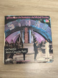 Vinyle 45T générique Stars Michel Drucker Jean-Claude Petit pochette couleur