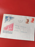 Enveloppe philatélie Bicentenaire Révolution Française 1789-1989 timbres Mariann