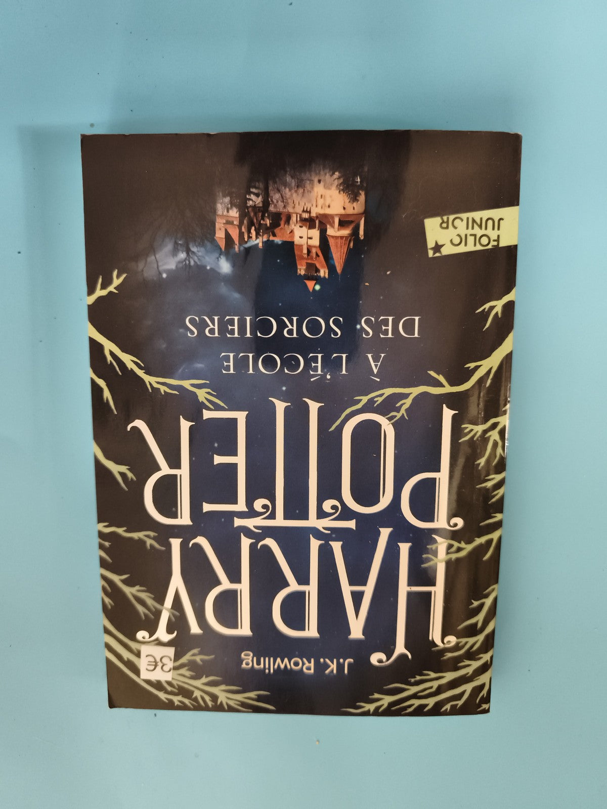 Livre Harry Potter à l'école des sorciers Folio Junior J.K. Rowling couverture b
