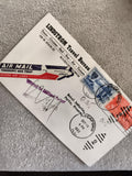 Lettre premier jour USA 1952 Air Mail Lindstrom Travel Bureau Rockford Illinois