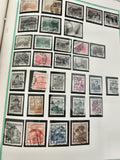 Timbres oblitérés Autriche Österreich lot philatélie paysages personnages