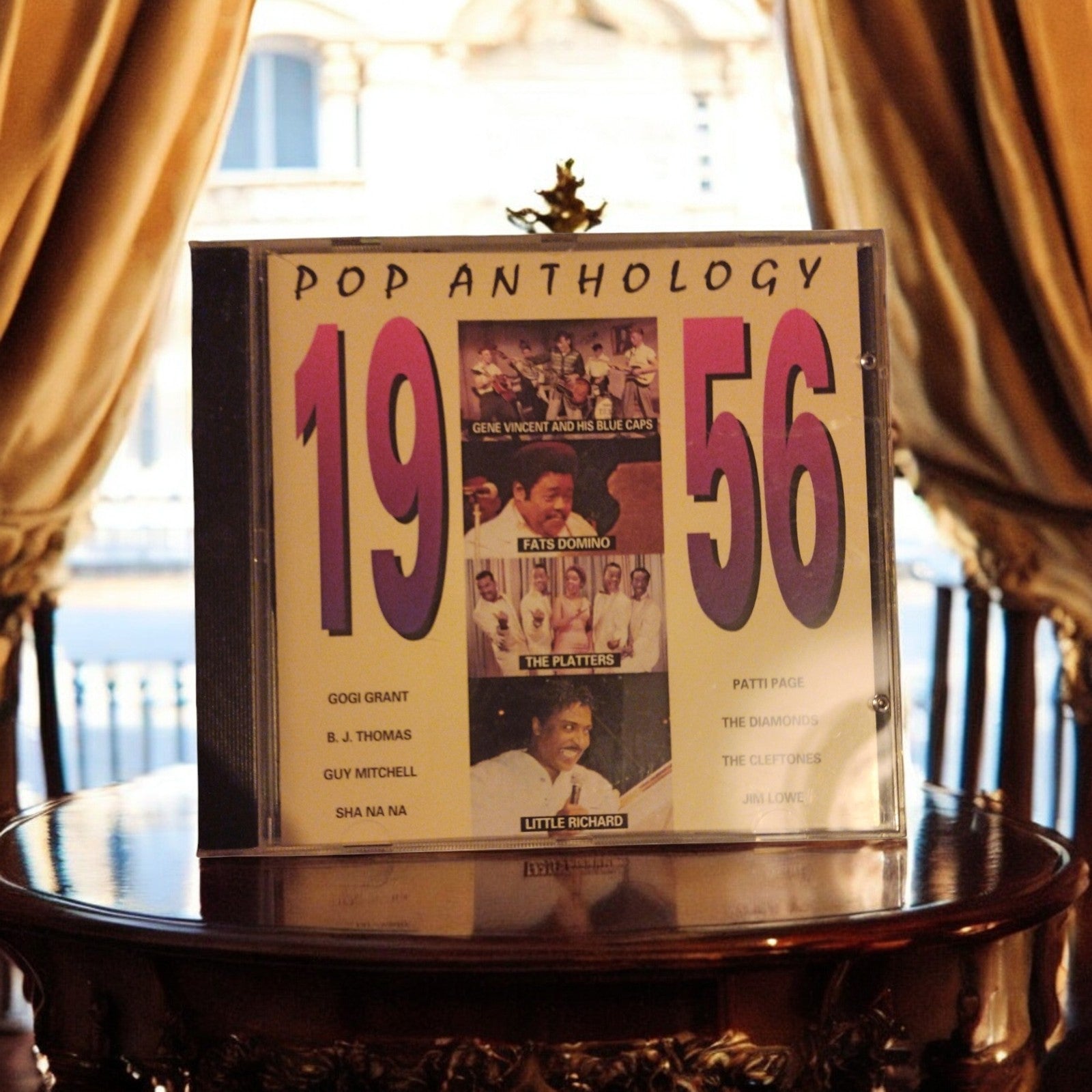 CD Pop Anthology 1956 vintage – Fats Domino, Little Richard, The Platters