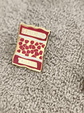 Pin's HARIBO Tagada vintage, forme sachet, émaillé, badge rétro années 90