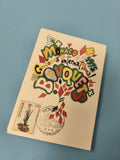 Carte postale Monaco Concours International de Bouquets 1975 timbre illustré
