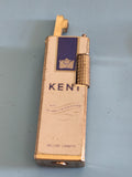 Briquet ancien Kent vintage rétro pour collectionneur, accessoire fumeur rare
