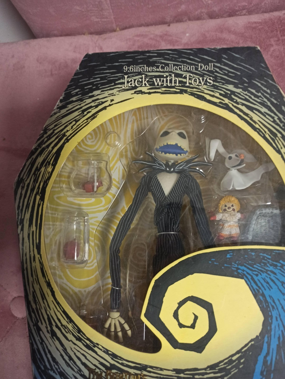 Poupée Jack Skellington Nightmare Before Christmas Jun Planning boîte accessoire