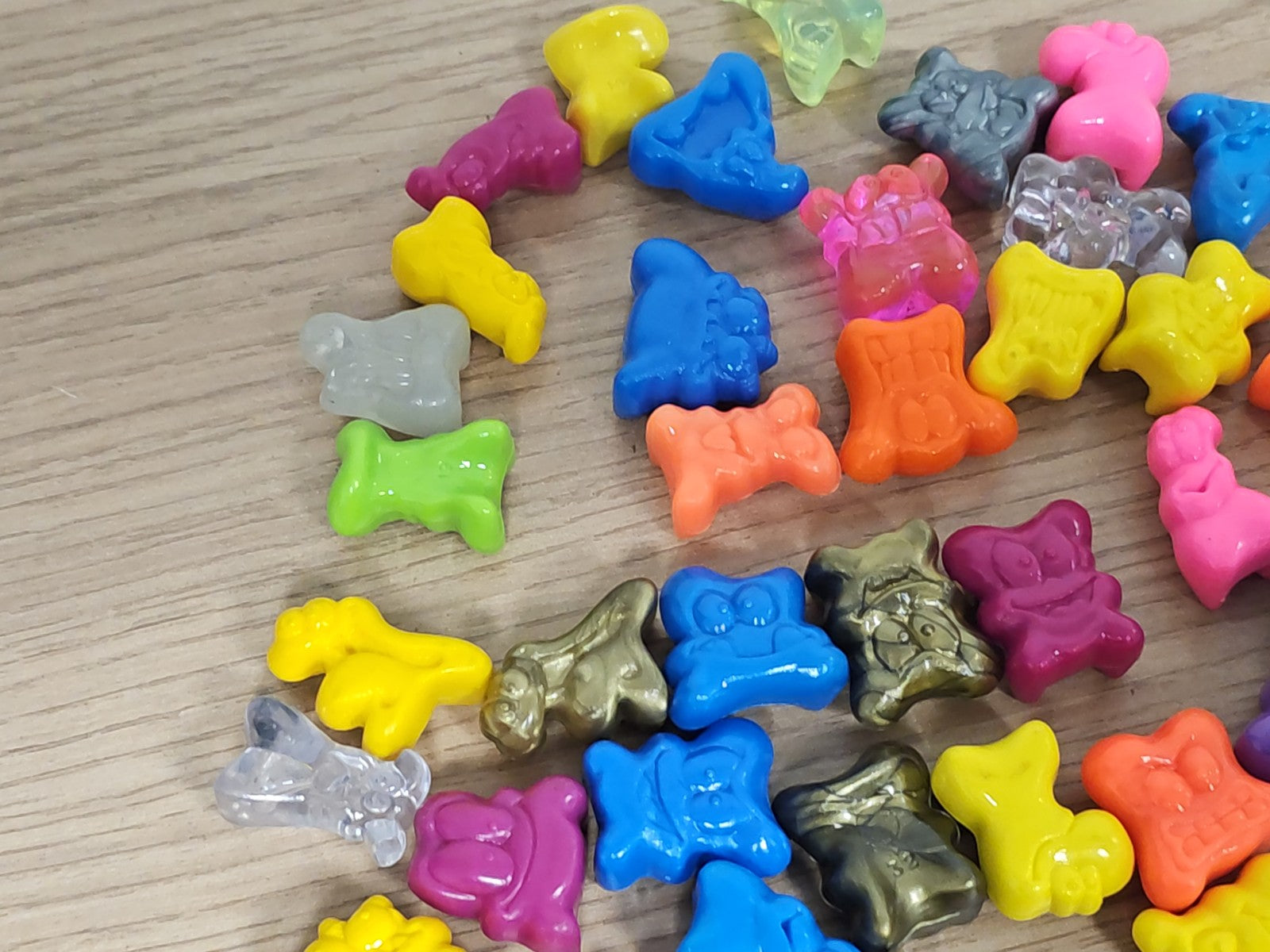 Gros lot jouets anciens Mojo rétro vintage collection figurines occasion rare